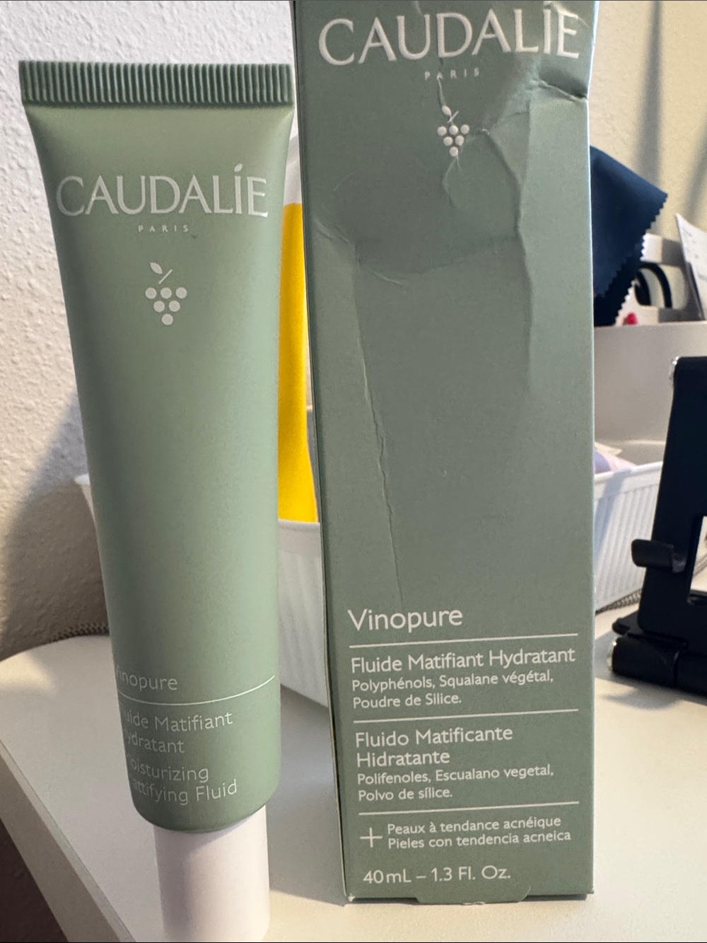Caudalie Vinopure Moisturizing Mattifying Fluid - New
